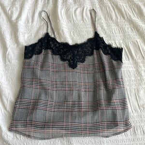 AF camisole. Perfect with a leather jacket for winter.